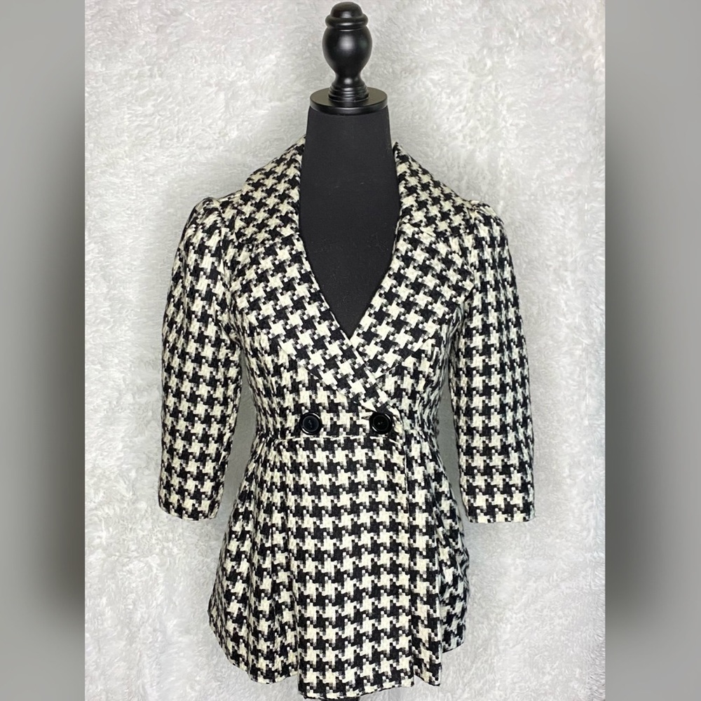 Forever 21 Houndstooth Blazer